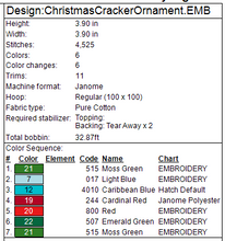 Load image into Gallery viewer, Christmas Cracker Ornament