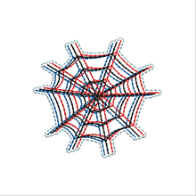Load image into Gallery viewer, Cobweb 3D Fob