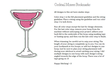 Load image into Gallery viewer, Cocktail Mixers Bookmark Set