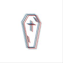 Load image into Gallery viewer, Coffin 3D Fob