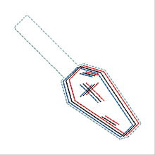 Load image into Gallery viewer, Coffin 3D Fob