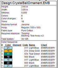 Load image into Gallery viewer, Crystal Ball Ornament