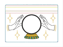 Load image into Gallery viewer, Crystal Ball 5x7 Zipper Bag