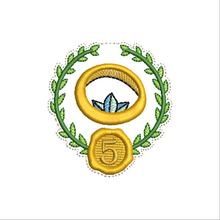 Load image into Gallery viewer, Golden Rings Fob