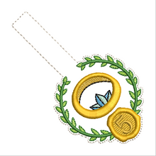 Load image into Gallery viewer, Golden Rings Fob