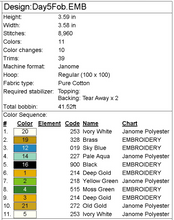 Load image into Gallery viewer, Golden Rings Fob