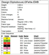 Load image into Gallery viewer, Diplodocus Ornament