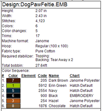Load image into Gallery viewer, Dog Paw Fob