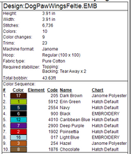 Load image into Gallery viewer, Dog Paw with Wings Fob