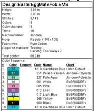 Load image into Gallery viewer, Easter EggMate Fob