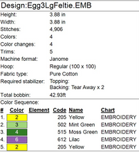 Load image into Gallery viewer, Easter Egg Three Ornament