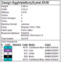 Load image into Gallery viewer, EggMate Body Fob