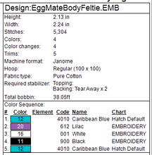 Load image into Gallery viewer, EggMate Body Fob