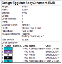 Load image into Gallery viewer, EggMate Body Ornament