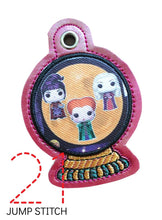 Load image into Gallery viewer, Crystal Ball Fob and Eyelet