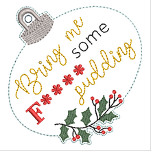 Load image into Gallery viewer, Figgy Pudding Ornament