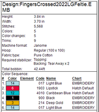 Load image into Gallery viewer, Fingers Crossed 2022 Ornament