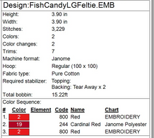 Load image into Gallery viewer, Candy Fish Ornament