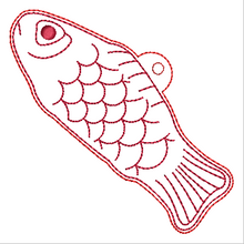 Load image into Gallery viewer, Candy Fish Ornament