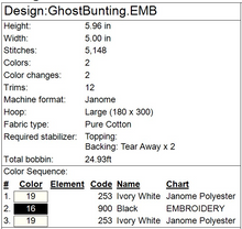 Load image into Gallery viewer, Ghost Bunting