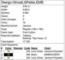 Load image into Gallery viewer, Ghost Ornament