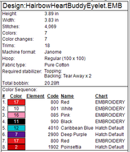 Load image into Gallery viewer, Hairbow Heart Buddy Mini Wall Hang