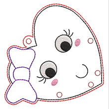 Load image into Gallery viewer, Hairbow Heart Buddy Mini Wall Hang