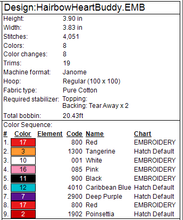 Load image into Gallery viewer, Hairbow Heart Buddy Mini Wall Hang