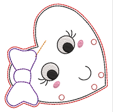 Load image into Gallery viewer, Hairbow Heart Buddy Mini Wall Hang