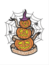 Load image into Gallery viewer, Halloween Pumpkin Stack