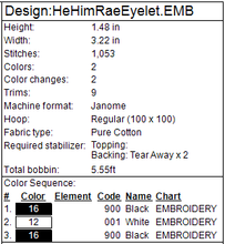 Load image into Gallery viewer, He/Him Pronouns Fob