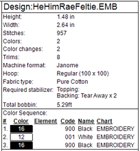 Load image into Gallery viewer, He/Him Pronouns Fob