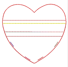 Load image into Gallery viewer, Heart Buddy 4x4 Zipper Bag