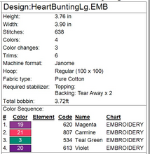 Load image into Gallery viewer, Love Birds Bunting