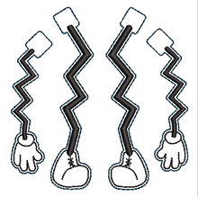 Load image into Gallery viewer, Heart Buddy 4x4 Zipper Bag