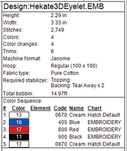 Load image into Gallery viewer, Hekate 3D Fob