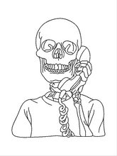 Load image into Gallery viewer, Hello Bones 5x7