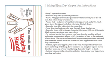 Load image into Gallery viewer, Helping Hand 5x7 Zipper Bag