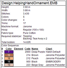 Load image into Gallery viewer, Helping Hand Ornament