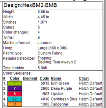 Load image into Gallery viewer, Hex Bookmark