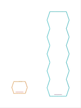 Load image into Gallery viewer, Hex Bookmark