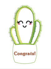 Load image into Gallery viewer, Hidden Message Cactus Greeting Card
