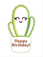 Load image into Gallery viewer, Hidden Message Cactus Greeting Card