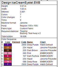 Load image into Gallery viewer, Ice Cream Fob