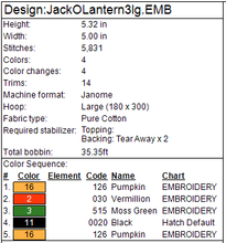 Load image into Gallery viewer, Jack O Lantern Three 5x7 Bunting