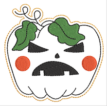 Load image into Gallery viewer, Jack O Lantern Two 4x4 Bunting