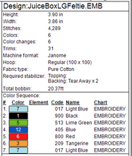Load image into Gallery viewer, Juice Box Ornament