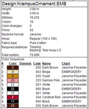 Load image into Gallery viewer, Krampus Ornament