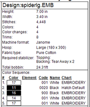 Load image into Gallery viewer, Large Spider Bunting