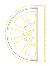 Load image into Gallery viewer, ITH Citrus 5x7 Zipper Bag